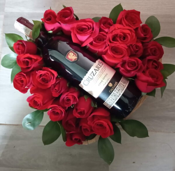 Amor rosas y vino R70